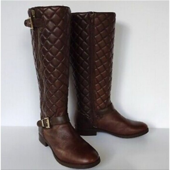 Vince Camuto Shoes - VINCE CAMUTO FREDRICA QUILTED KNEE HIGH BOOT